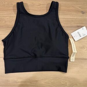 Saltwater Luxe Black Sports Bra Tank